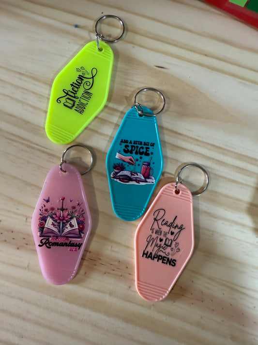 Bookish Acrylic Keychain
